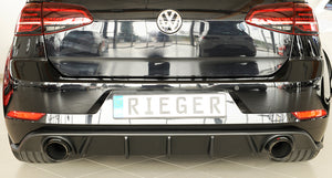 RIEGER PERFORMANCE DIFFUSER - VW GOLF 7.5 GTI / GTD / GTE / R LINE