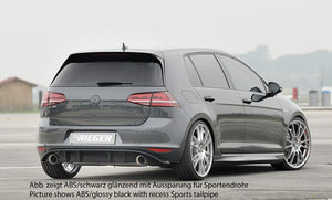 RIEGER PERFORMANCE DIFFUSER - VW GOLF 7 GTI / GTD / GTE / R LINE