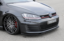 Load image into Gallery viewer, RIEGER PERFORMANCE FRONT SPLITTER - VW GOLF 7 GTI / GTD
