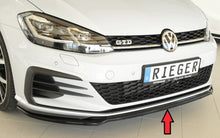 Load image into Gallery viewer, RIEGER PERFORMANCE FRONT SPLITTER - VW GOLF 7.5 GTI / GTD
