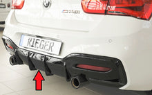Load image into Gallery viewer, RIEGER PERFORMANCE DIFFUSER - MATTE / GLOSS BLACK / CARBON LOOK - ALL TYPES - FOR F2X 1 SERIE

