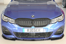 Load image into Gallery viewer, RIEGER - PERFORMANCE FRONT SPLITTER - G20 G21 M PACK - GLOSS BLACK  PREFACELIFT
