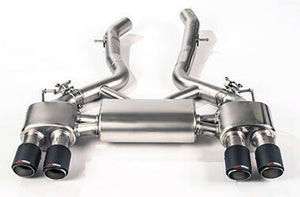 LIGHTWEIGHT PERFORMANCE - BMW F87n M2 COMPETITION REAR SILENCER - VALVED CONTROL