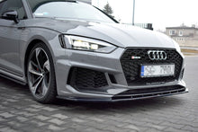 Load image into Gallery viewer, MAXTON - AUDI F5 RS5 2017+ - FRONT SPLITTERS - V1 &amp; V2 &amp; RACING V1 &amp; RACING V2
