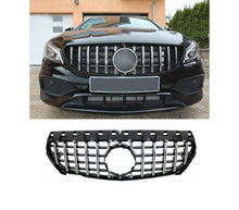 Load image into Gallery viewer, ICON PANAMERICANA GTR GRILL - MERCEDES CLA CLASS C117 - BLACK / CHROME
