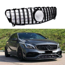 Load image into Gallery viewer, ICON PANAMERICANA GTR GRILL - MERCEDES A CLASS W176 - BLACK / CHROME
