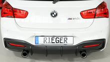 Load image into Gallery viewer, RIEGER PERFORMANCE DIFFUSER - MATTE / GLOSS BLACK / CARBON LOOK - ALL TYPES - FOR F2X 1 SERIE
