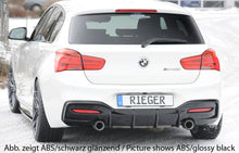 Load image into Gallery viewer, RIEGER PERFORMANCE DIFFUSER - MATTE / GLOSS BLACK / CARBON LOOK - ALL TYPES - FOR F2X 1 SERIE
