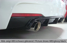 Load image into Gallery viewer, RIEGER PERFORMANCE DIFFUSER - MATTE / GLOSS BLACK / CARBON LOOK - FOR F3X 3 SERIES TOURING &amp; SEDAN
