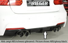 Load image into Gallery viewer, RIEGER PERFORMANCE DIFFUSER - MATTE / GLOSS BLACK / CARBON LOOK - FOR F3X 3 SERIES TOURING &amp; SEDAN
