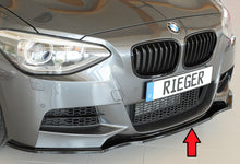 Load image into Gallery viewer, RIEGER FRONTLIP - BMW F2X 1 SERIES - 2010-2015 - PRE FACELIFT - MATTE &amp; GLOSS BLACK - CARBON
