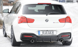 RIEGER PERFORMANCE DIFFUSER - MATTE / GLOSS BLACK / CARBON LOOK - ALL TYPES - FOR F2X 1 SERIE