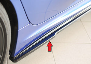 RIEGER - PERFORMANCE SIDESKIRTS - BMW G20 G21 - GLOSS BLACK  PREFACELIFT