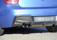 Load image into Gallery viewer, RIEGER PERFORMANCE DIFFUSER - MATTE / GLOSS BLACK / CARBON LOOK - ALL TYPES - FOR F2X 1 SERIE
