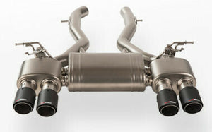 LIGHTWEIGHT PERFORMANCE - BMW F80 F82 M3 & M4 RVS LW REAR SILENCER - VALVED CONTROL