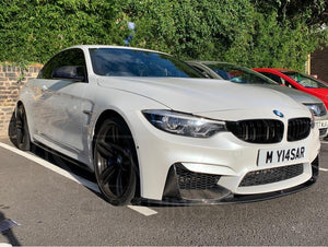 BMW M3/M4 F80-F82-F83 ICON CARBON FIBRE FRONTLIP - MP STYLE