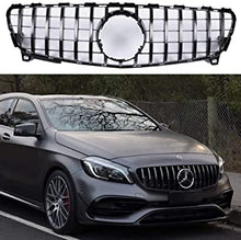 Load image into Gallery viewer, ICON PANAMERICANA GTR GRILL - MERCEDES A CLASS W176 - BLACK / CHROME
