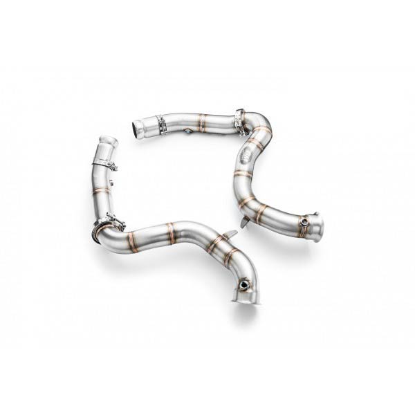 ICON DOWNPIPES - MB BENZ W205 C63(S) - HIGHFLOW CATLESS DOWNPIPE