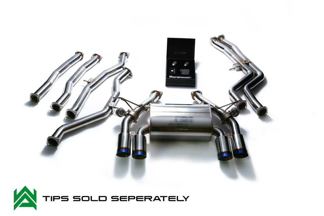 ARMYTRIX CATBACK - BMW F8X M3/M4 - VALVED CATBACK EXHAUST SYSTEM