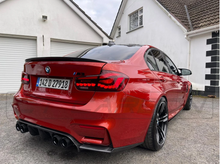 Load image into Gallery viewer, BMW M3/M4 F80 F82 F83 - ICON CARBON FIBRE DIFFUSER V-STYLE
