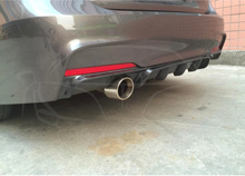 Load image into Gallery viewer, BMW F30 3 SERIES ICON CARBON FIBRE DIFFUSER - SINGLE EXHAUST
