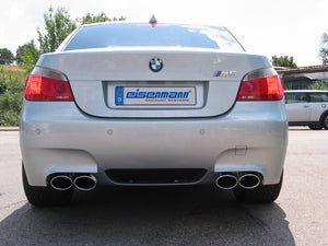 EISENMANN SPORT/RACE EXHAUST SYSTEM - BMW E60 M5 S85 - OVAL OR ROUND EXHAUST TIPS