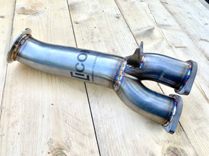 ICON DOWNPIPE - N55 - 135i E82 E88 HIGHFLOW CATLESS DOWNPIPE