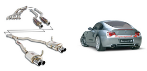 SUPERSPRINT CATBACK EXHAUST - BMW E85 E86 Z4M - S54 - POWER LOOP OR RACING LINE