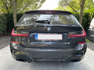 ICON PERFORMANCE EXHAUST - DIFFUSER & TIPS M340i LOOK FOR G20 - G21 M NON-340i ! + EXHAUST