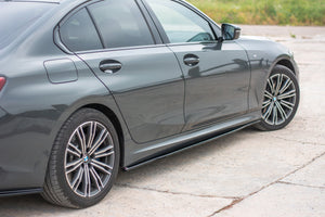 MAXTON - SIDE SKIRT DIFFUSERS - BMW G20 3 SERIES w M PACK  PREFACELIFT