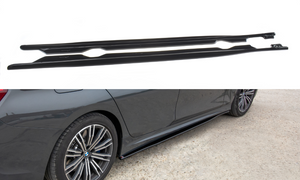 MAXTON - SIDE SKIRT DIFFUSERS - BMW G20 3 SERIES w M PACK  PREFACELIFT