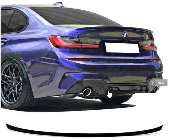 ICON - BMW G20 SPOILER HIGH GLOSS BLACK