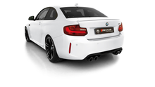 Load image into Gallery viewer, REMUS RACING SPORT AXLE-BACK EXHAUST - BMW M2 COMPETITION - S55 ENGINE - VALVE CONTROLLED
