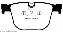 Load image into Gallery viewer, EBC BRAKE PAD REAR - BMW E60 M5 - YELLOWSTUFF
