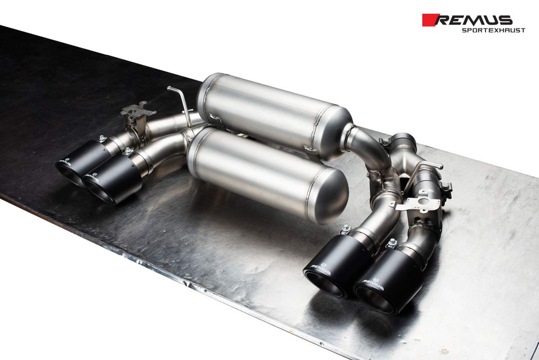 REMUS RACING SPORT AXLE-BACK EXHAUST - BMW M2 COMPETITION - S55 ENGINE - VALVE CONTROLLED